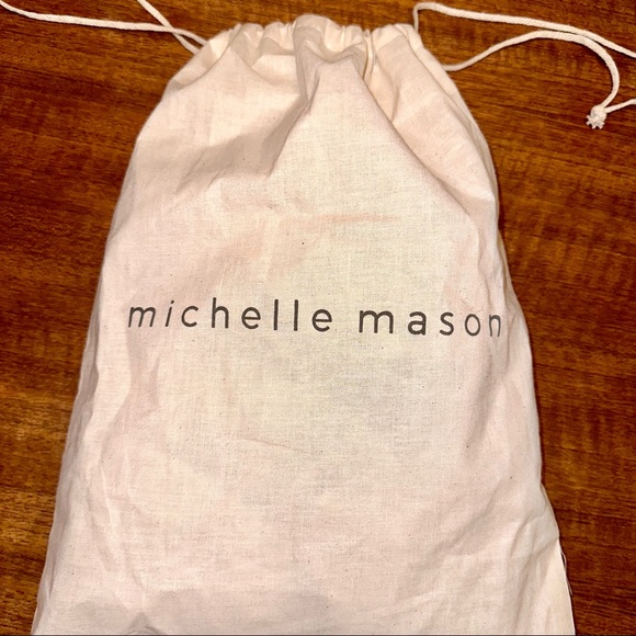 Michelle Mason Assymetrical Gathered Silk Gown - Size 0. NWT - Picture 7 of 11